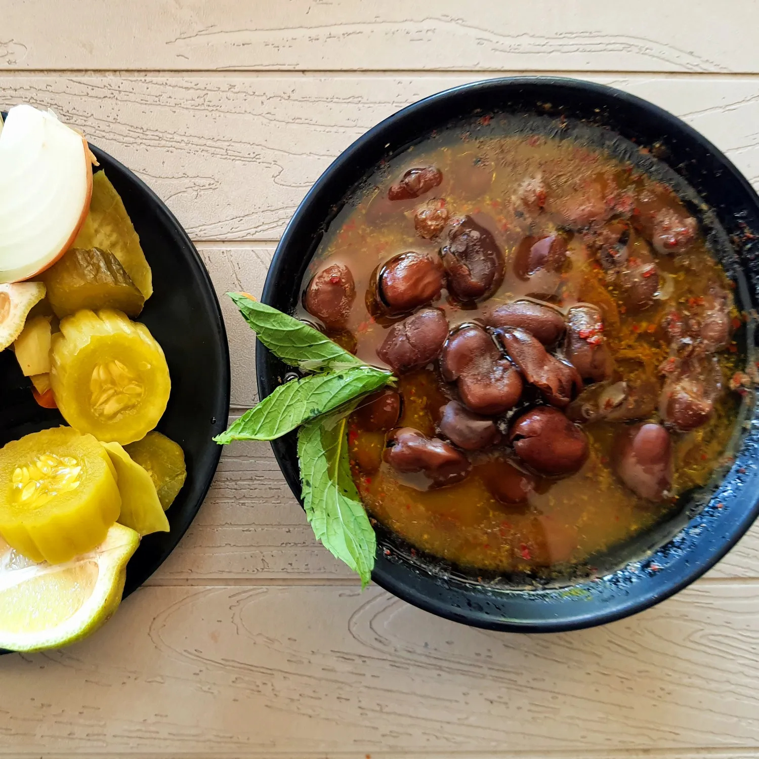 وجبة فول بحمص