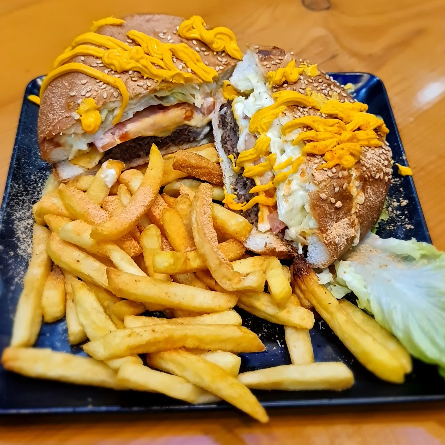 وجبة همبرغر غنم